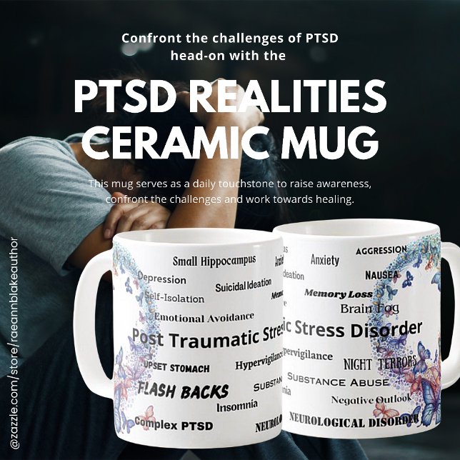 PTSD Reality Achtsamkeit Keramik Tasse (Von Creator hochgeladen)