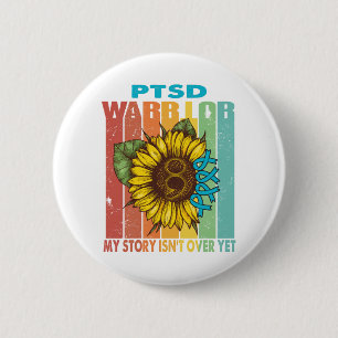 PTSD Sensibilisierung Monat Band Geschenke Button