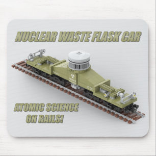 PTW Amerikanischer Atommüll-Behälterwagen Mousepad