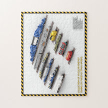 PTW Nuclear Energy Zug Sammlung Puzzle