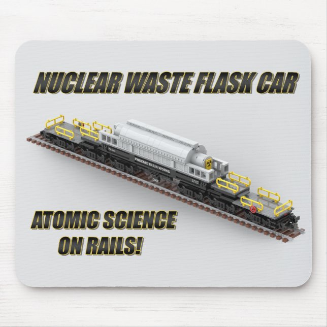 PTW osteuropäischer Atommüllkolbenwagen Mousepad (Vorne)