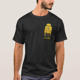 PTW Rückseiten-Bleischutz-Lokomotiv-T-Shirt T-Shirt