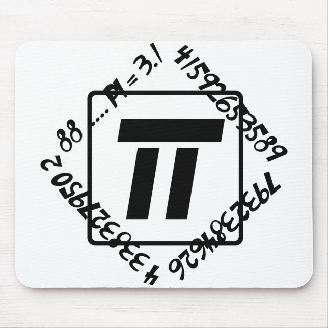 PU = 3,14159265358979323846264338327950288 MOUSEPAD (Vorne)