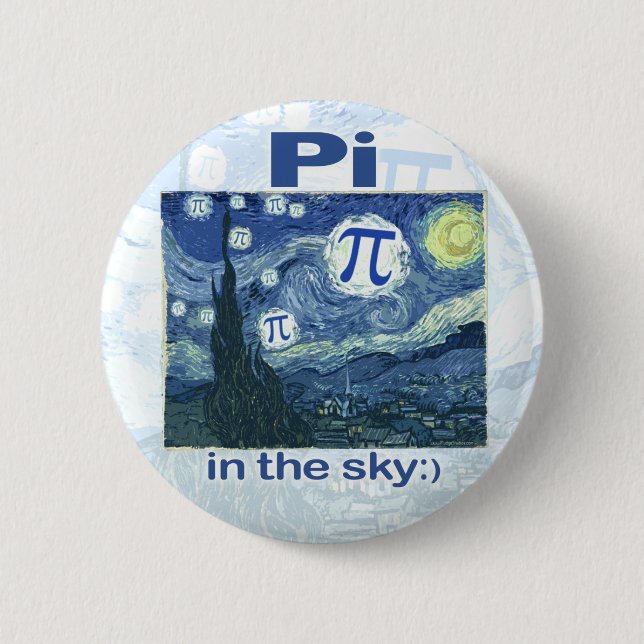 PU im Himmel durch Mudge Studios Button (Vorderseite)