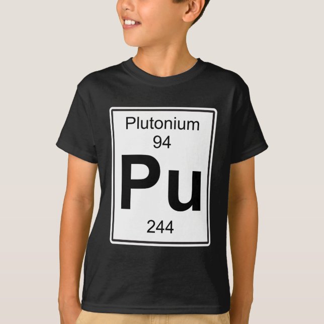 PU - Plutonium T-Shirt (Vorderseite)