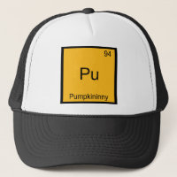 Pu - Pumpkininy Funny Chemistry Element Symbol
