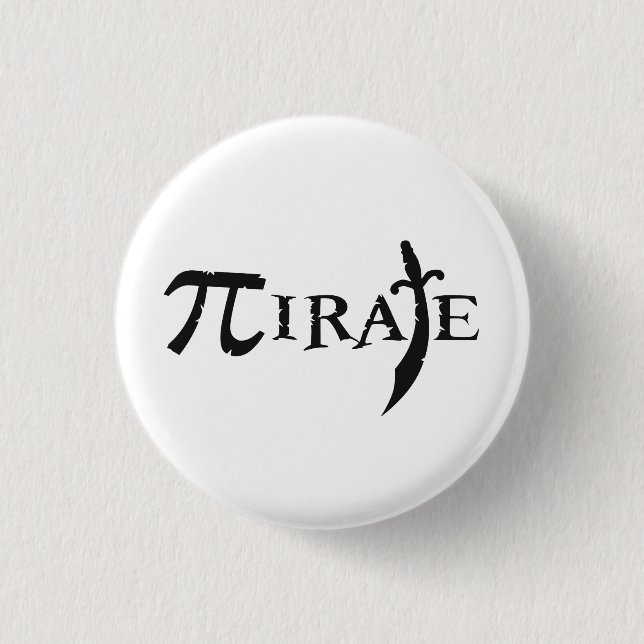 PU-Symbol-Pirat Button (Vorderseite)
