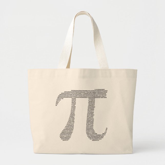 PU-Symbol-Taschen-Tasche Jumbo Stoffbeutel (Vorne)