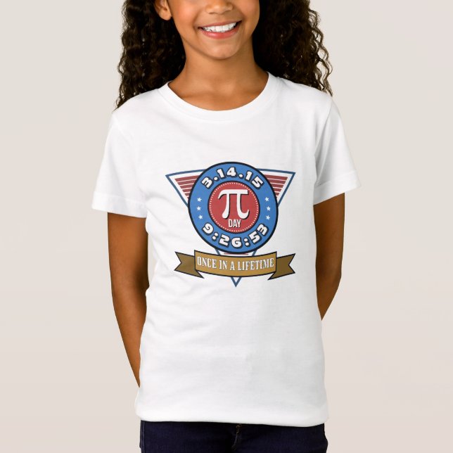 PU-Tagessymbol für Mathe-Nerd-KinderT - Shirt (Vorderseite)