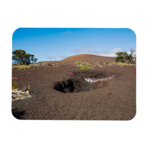 Pu’u pua’i Schlackenkegel entlang des Byron-Felssp Magnet