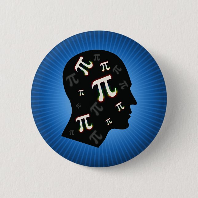 PU-Verstand - Matheknopf Button (Vorderseite)