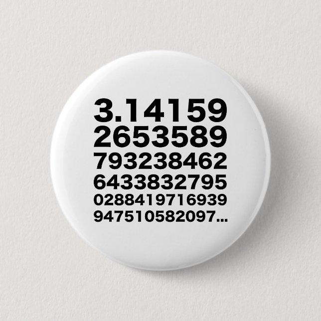 PU-Zahl Button (Vorderseite)