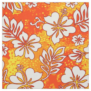 Pua Aloha hawaiisches Herz-geformter Hibiskus Stoff