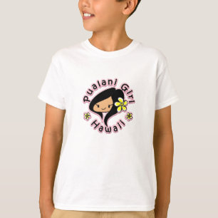 Pualani Mädchen Hawaii - Mädchen-T - Shirt