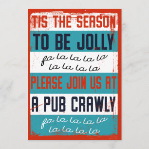 Pub Crawl / Bierkrabbe Einladung