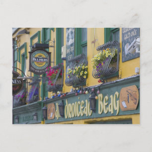 Pub, Dingle, Dingle Halbinsel, Landkreis Kerry, Postkarte
