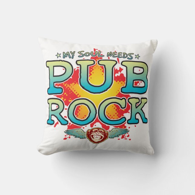 Pub Rock Soul Cushion Kissen (Vorderseite)