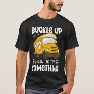 Pub School Bus Fahrer Schülerbusse Servi T-Shirt