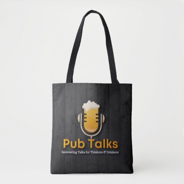 Pub Talks Tote Bag (Vorderseite)