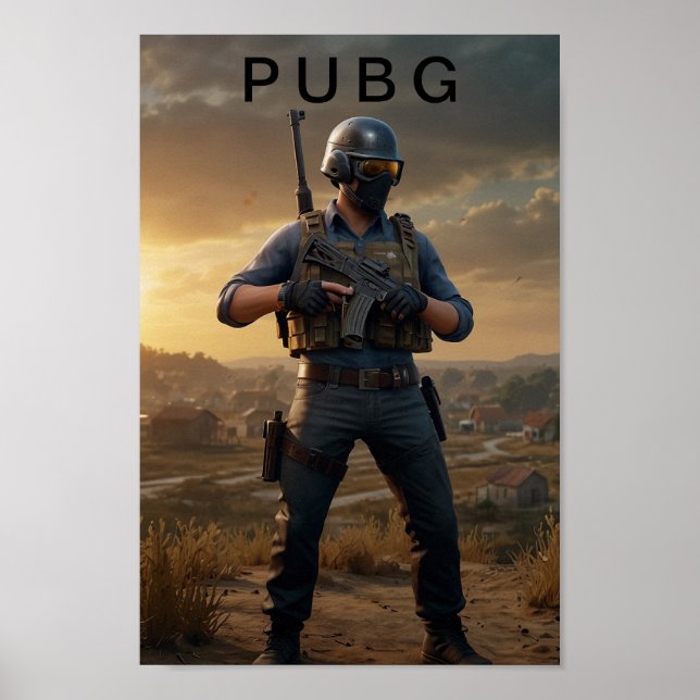 PUBG-Plakat Poster (Vorne)
