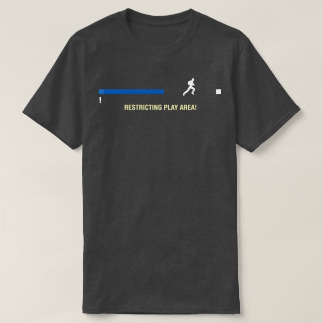 PUBG-Sperrbereich T-Shirt (Design vorne)