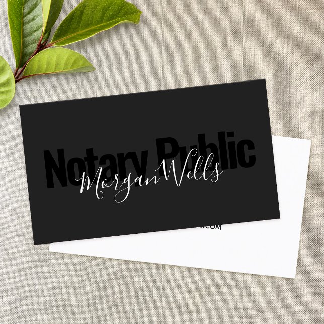Public Signary Agent Business Card Visitenkarte (Von Creator hochgeladen)
