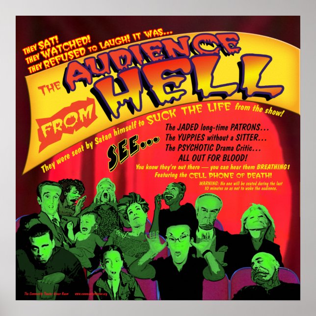 Publikum aus Hell Theater Poster (Vorne)