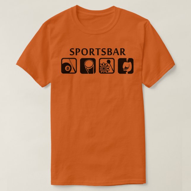 Pubs Sport Bar T-Shirt (Design vorne)