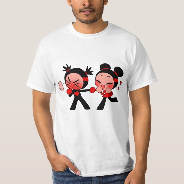 Pucca pucca peinlich T-Shirt (Vorderseite)