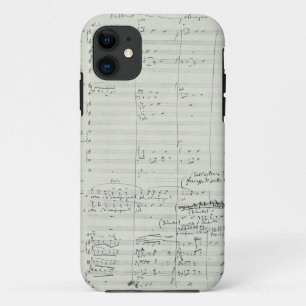 Puccini Opern-La Bohème Musik-Manuskript-Auszug Case-Mate iPhone Hülle