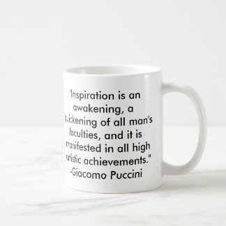 Puccini Zitat Tasse