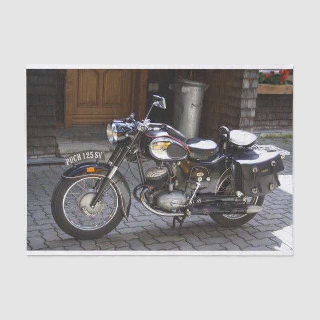 Puch 125 SV Seidenpapier (Vorderseite)