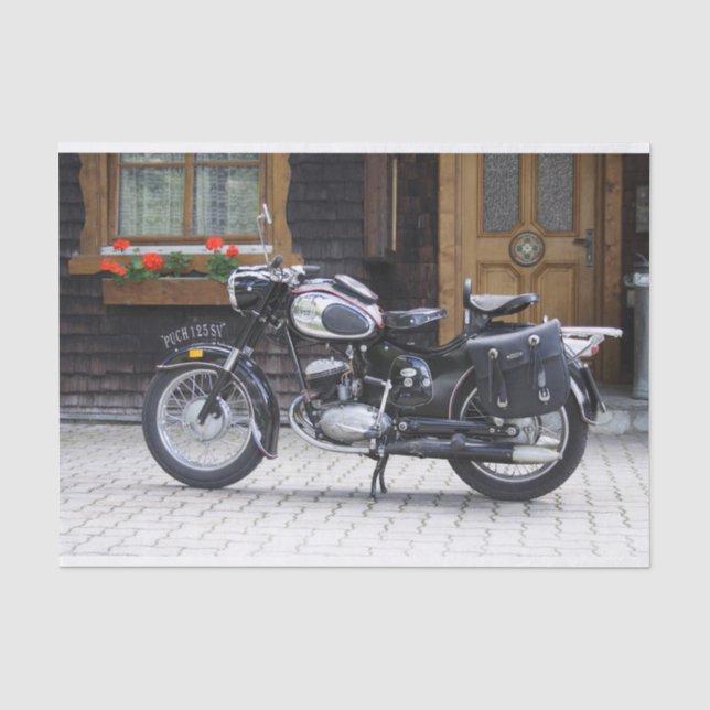 Puch 125 SV Seidenpapier (Vorderseite)