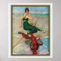Puck 1914 "Hummer Serenade" 16 x 20