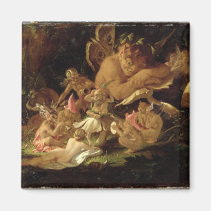 Puck and Fairies vom "Traum der Sommernacht" Magnet