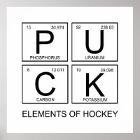 PUCK-Elemente des regelmäßigen Hockeytisches