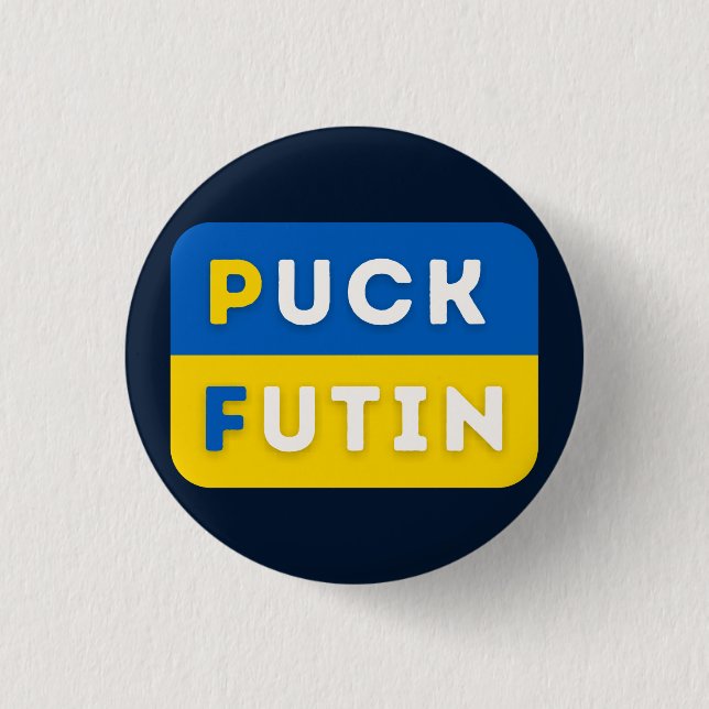Puck Futin Button (Vorderseite)
