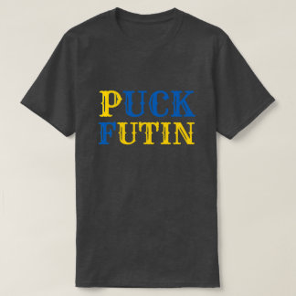 Puck Futin Letter Reverse ukrainischer T - Shirt