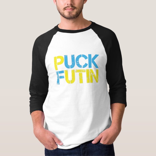 Puck Futin Meme ich mit der Ukraine T-Shirt (Vorderseite)