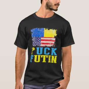 Puck Futin Meme ich mit Ukraine Lov T-Shirt