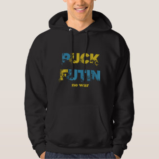 Puck Futin Meme kein Krieg  Hoodie