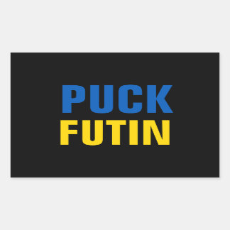Puck Futin Rechteckiger Aufkleber