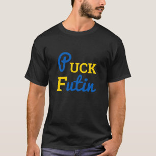 Puck Futin Ukraine Unterstützung Ukrainisches Patr T-Shirt