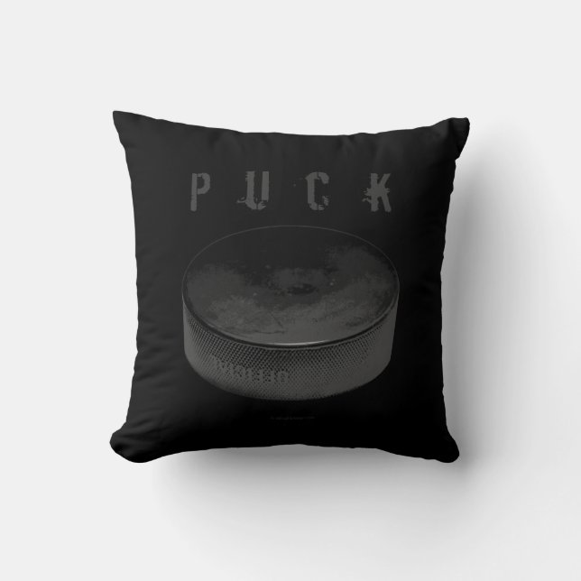 PUCK (Hockey) Kissen (Vorderseite)