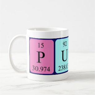 Puck Periodenname Tasse