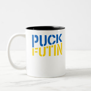 Puck Putin Zweifarbige Tasse