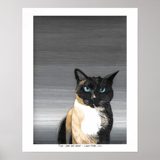 Puck, Schlicht und einfach Poster (Vorne)