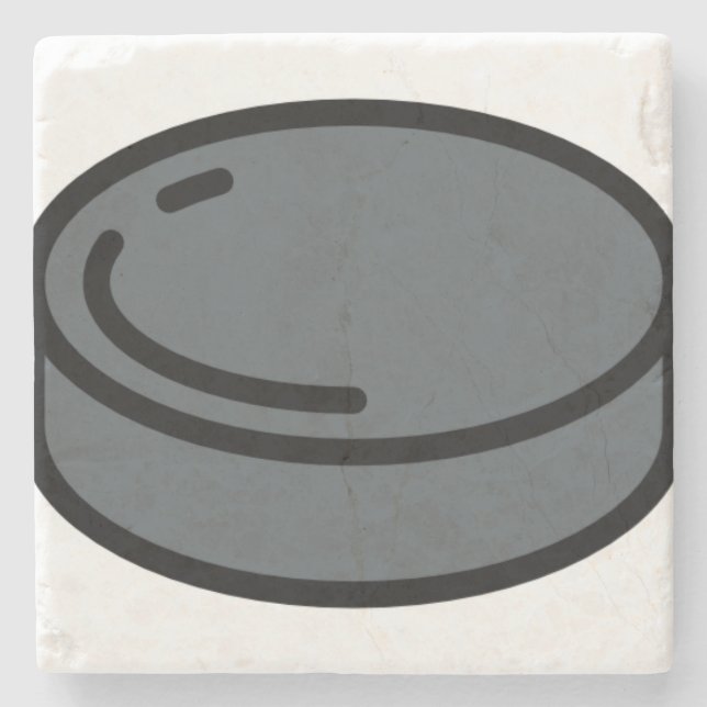 Puck Steinuntersetzer (Vorderseite)