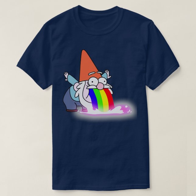Pucken Gnome Gravity Falls  T-Shirt (Design vorne)