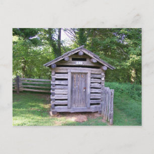 Puckett Cabin Shed Postcard Postkarte